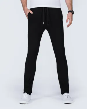 2t Miguel Skinny Fit Tall Sweat Pants (black) elastic tight
