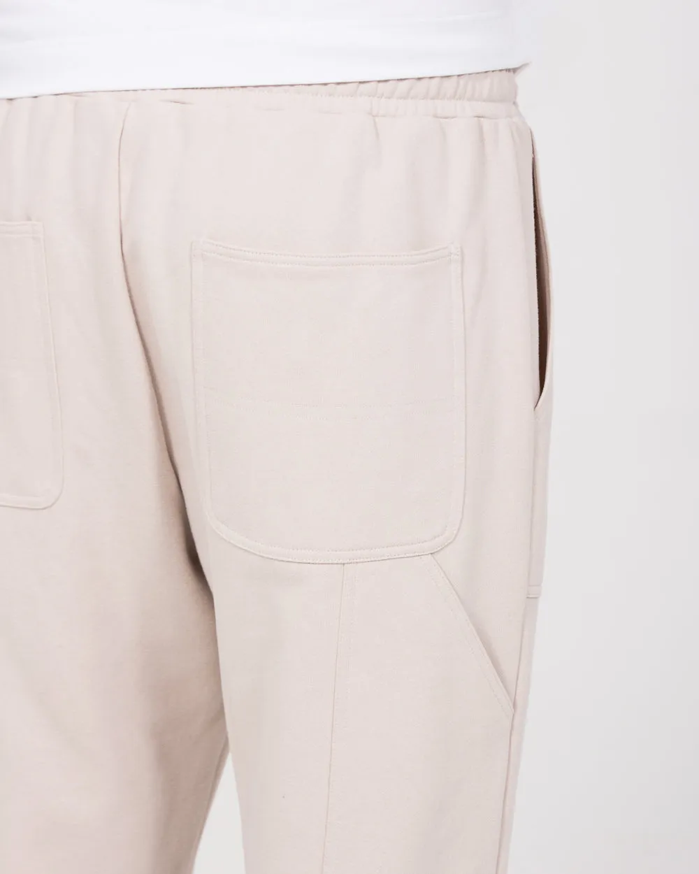 2t Milo Tall Carpenter Joggers (cement) elastic leg