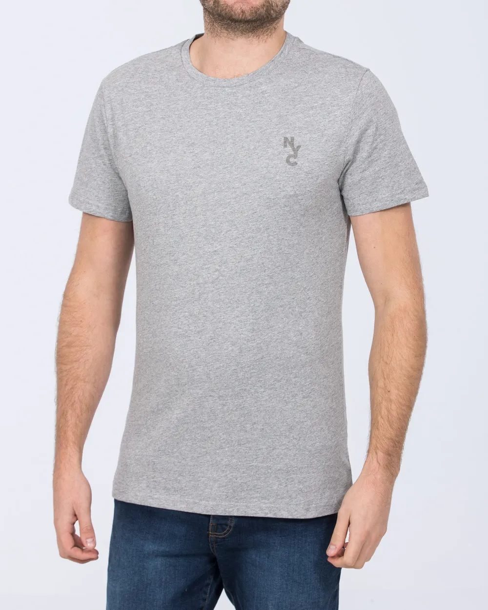2t NYC Tall T-Shirt (grey) timeless mood