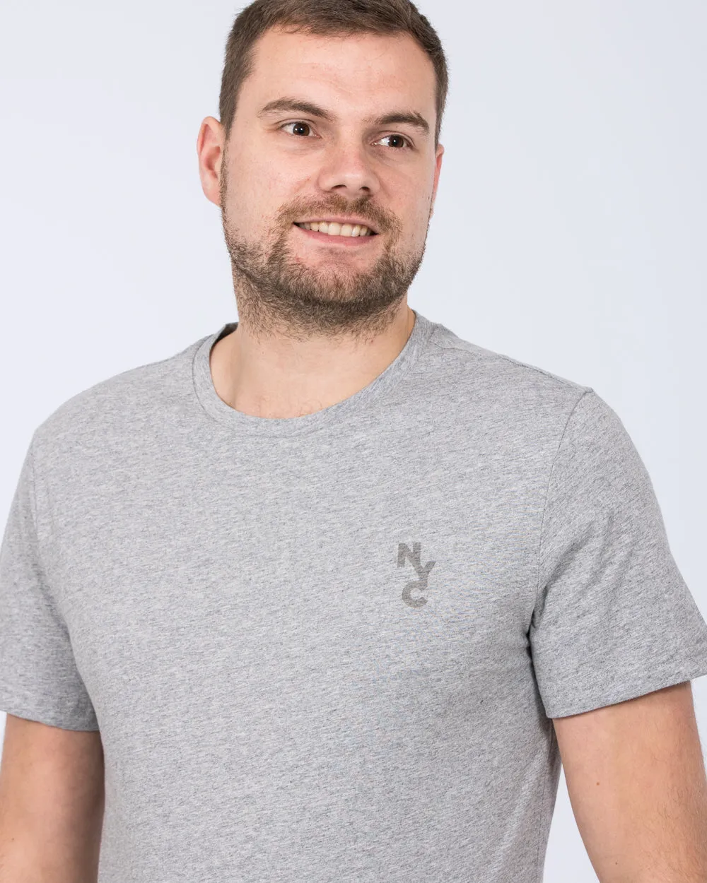 2t NYC Tall T-Shirt (grey) anime love