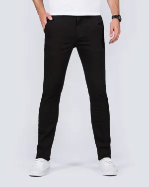 2t Oliver Slim Fit Tall Chinos (black) sunday outfit