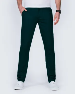 2t Oliver Slim Fit Tall Chinos (navy) comfortable tailoring