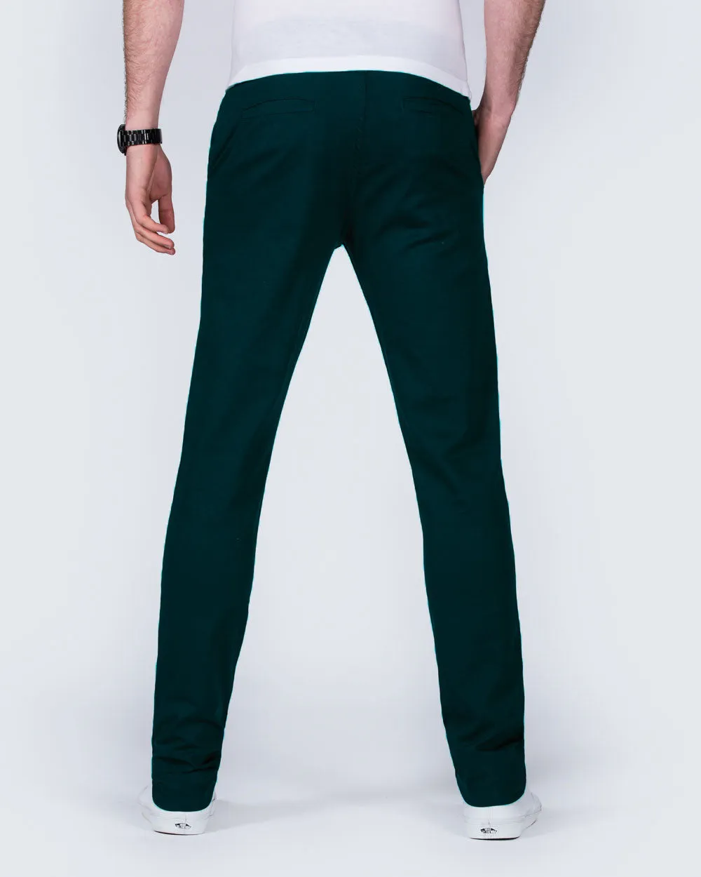 2t Oliver Slim Fit Tall Chinos (navy) breathable cotton