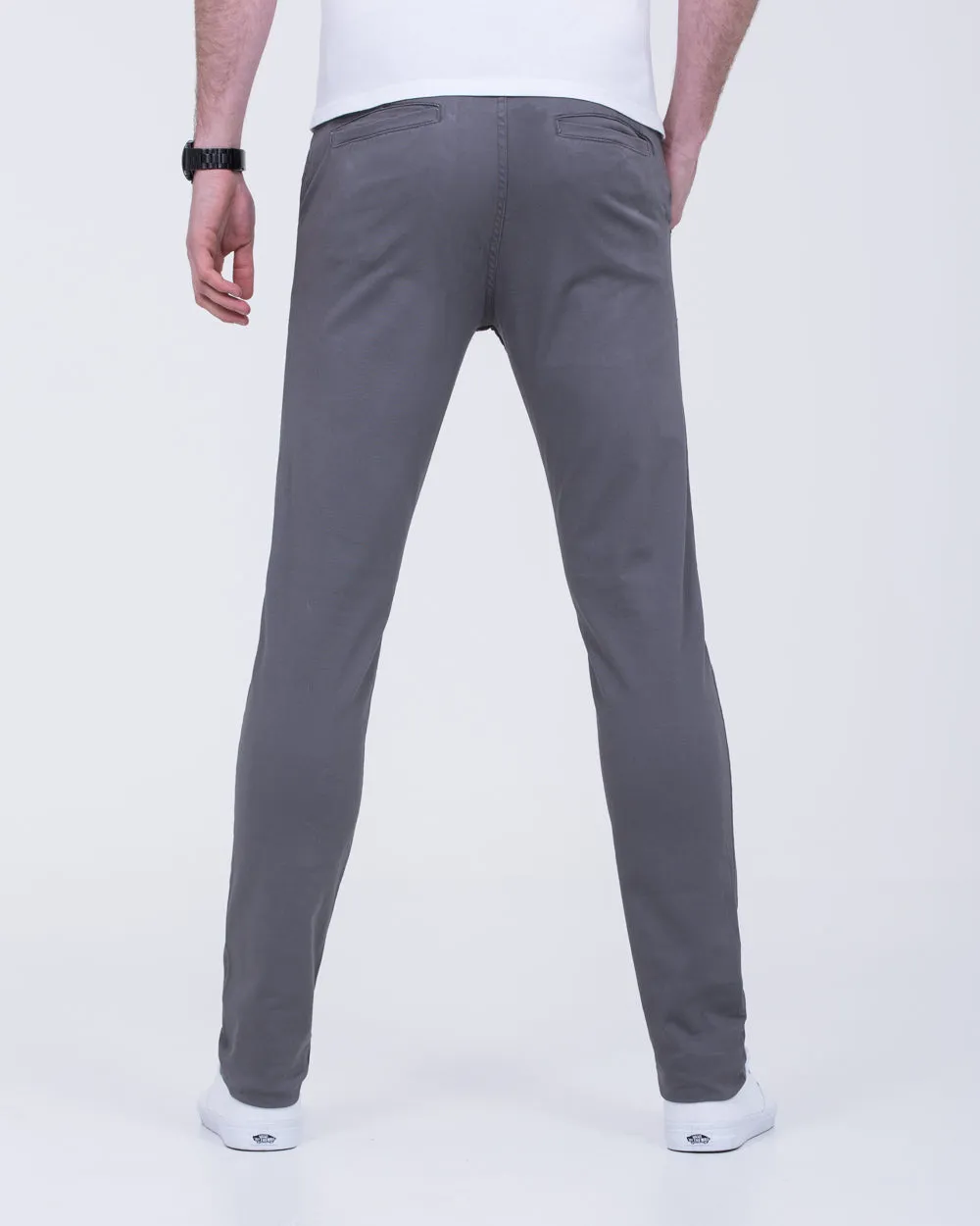 2t Oliver Slim Fit Tall Chinos (storm grey) sporty casual