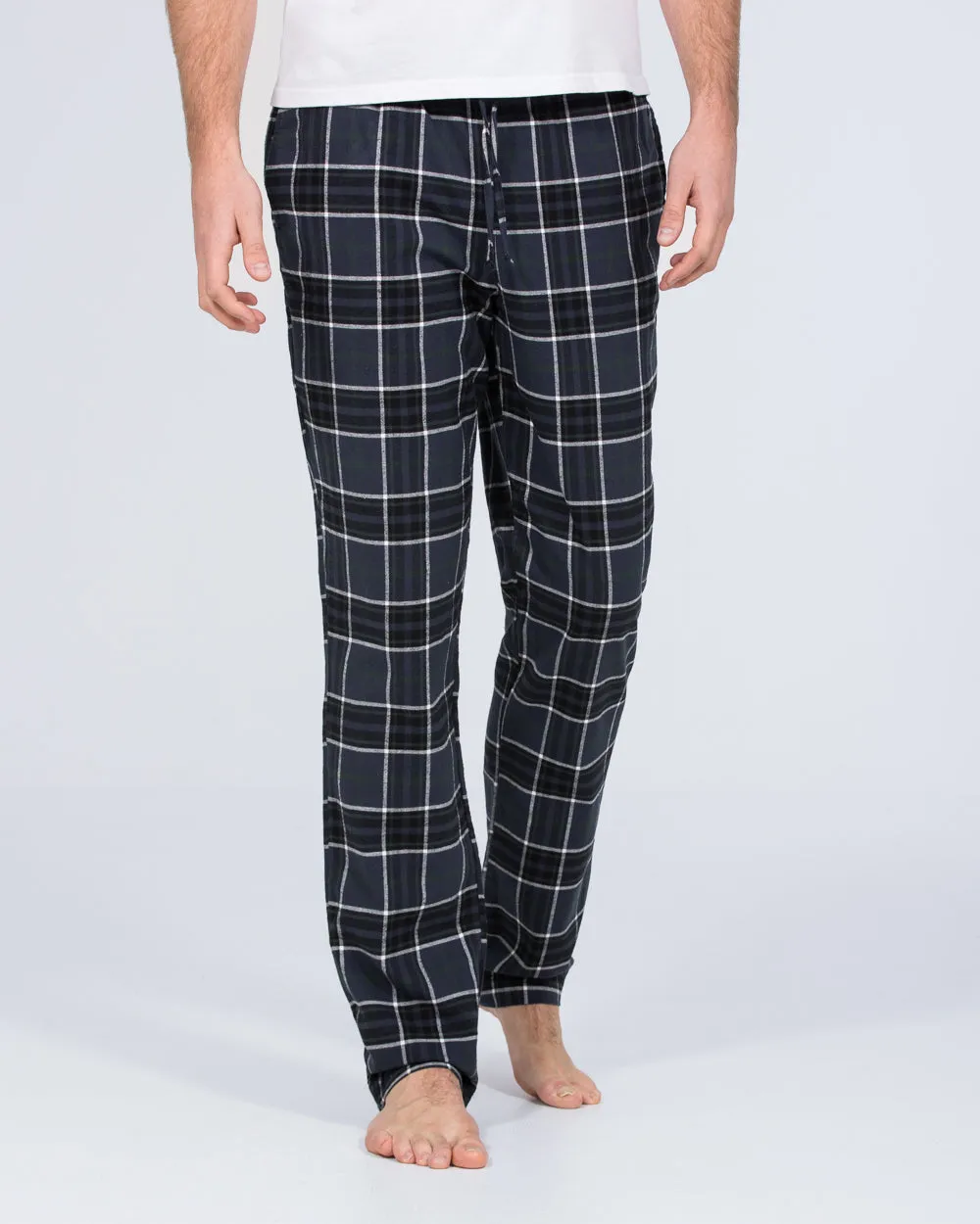 2t Pascal Tall Regular Fit Pyjama Bottoms (blue/green) Home casual