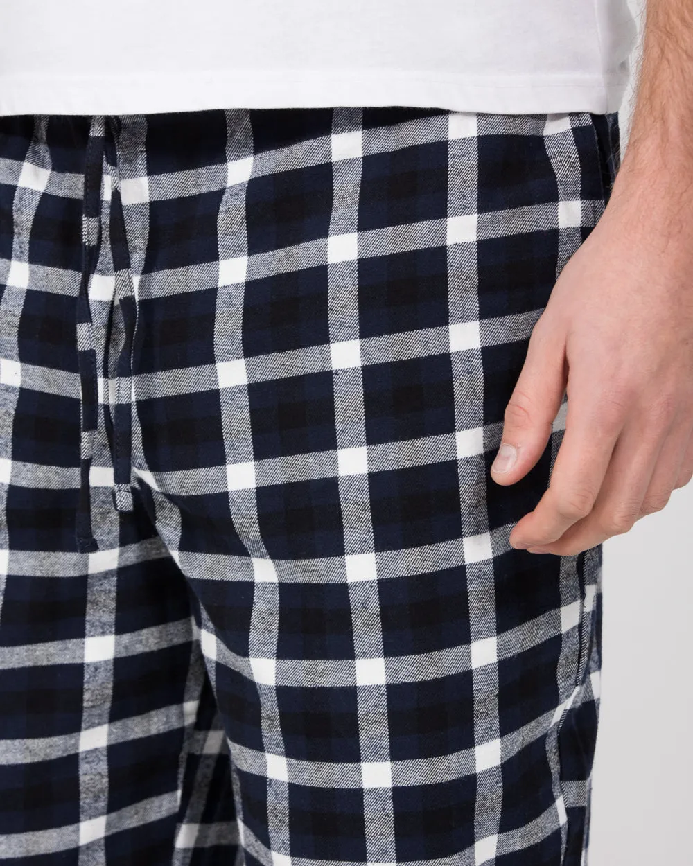 2t Pascal Tall Regular Fit Pyjama Bottoms (navy/white) Casual loose