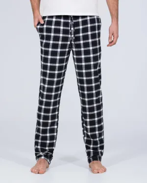 2t Pascal Tall Regular Fit Pyjama Bottoms (navy/white) Comfy loose