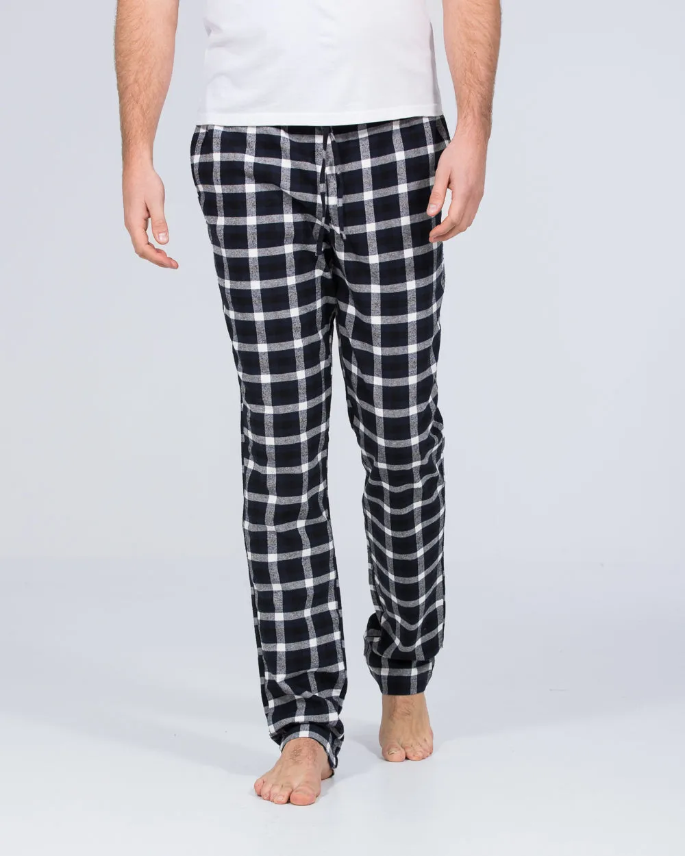 2t Pascal Tall Regular Fit Pyjama Bottoms (navy/white) Sleep quality