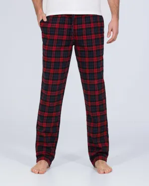 2t Pascal Tall Regular Fit Pyjama Bottoms (red/navy) Warm gift