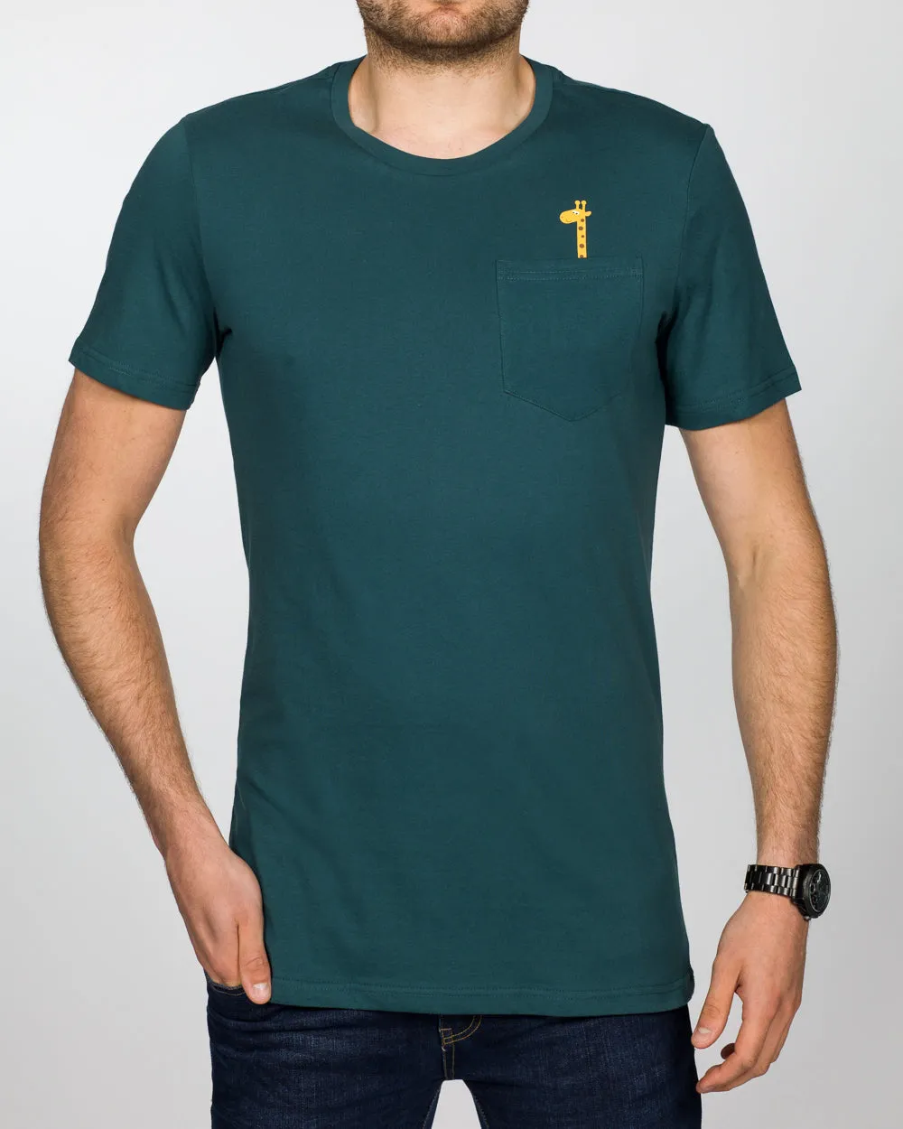 2t Printed Tall T-Shirt (giraffe pocket) gym life