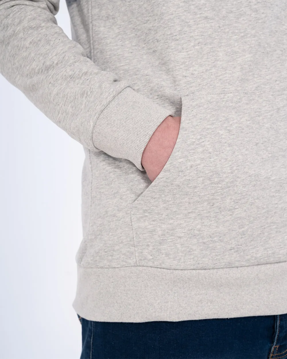 2t Pullover Tall Riley Hoodie (heather grey) style wrap