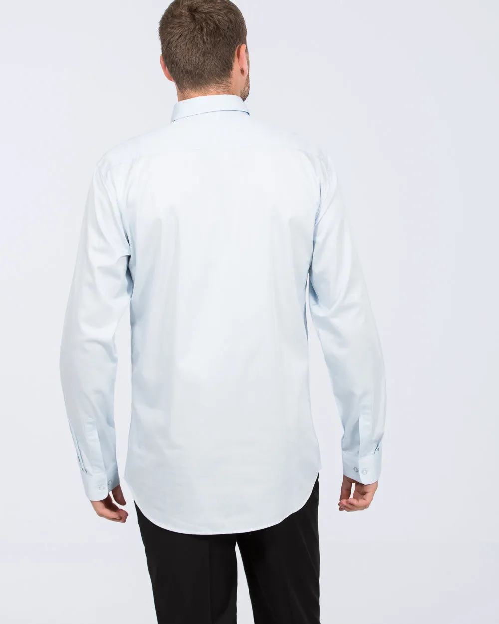 2t Regular Fit Extra Tall Formal Shirt (sky blue) Comfy Line