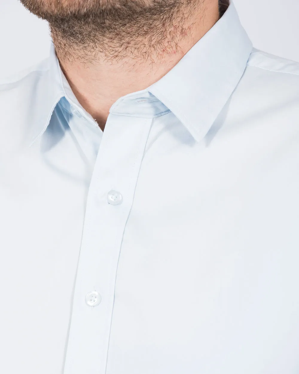 2t Regular Fit Extra Tall Formal Shirt (sky blue) Minimal Look