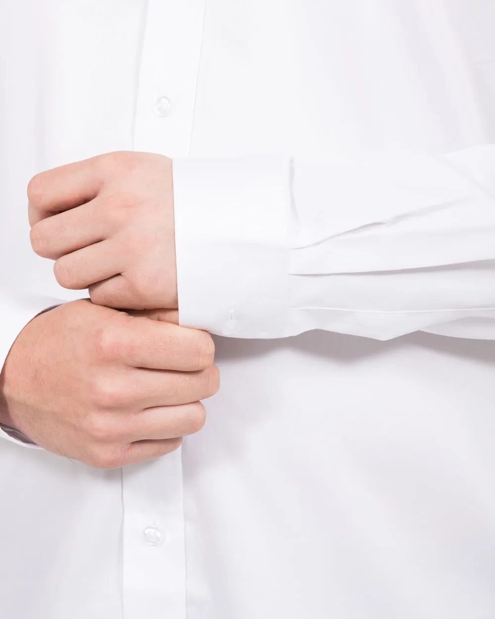 2t Regular Fit Extra Tall Formal Shirt (white) Street Fit