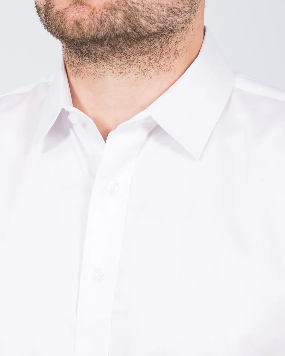 2t Regular Fit Extra Tall Formal Shirt (white) Lounge Smart