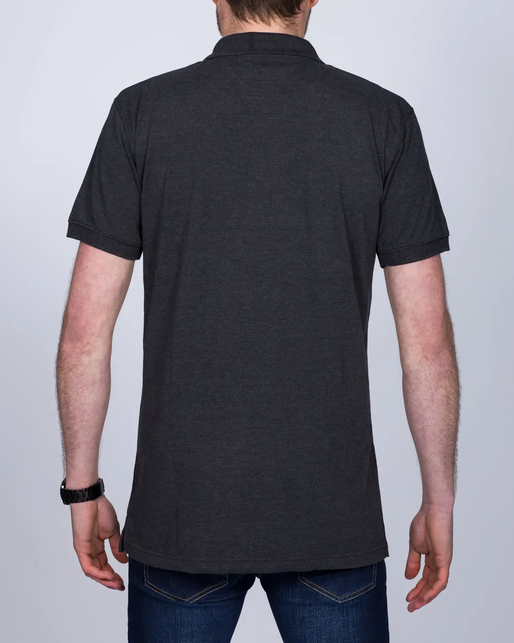 2t Regular Fit Tall Polo Shirt (charcoal) sport tone