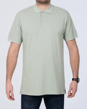2t Regular Fit Tall Polo Shirt (mid green) earth tone