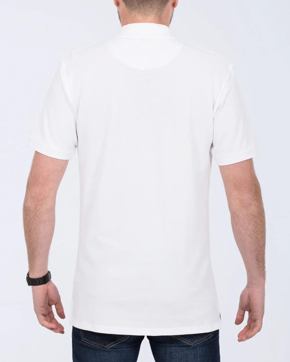 2t Regular Fit Tall Polo Shirt (white) summer breeze