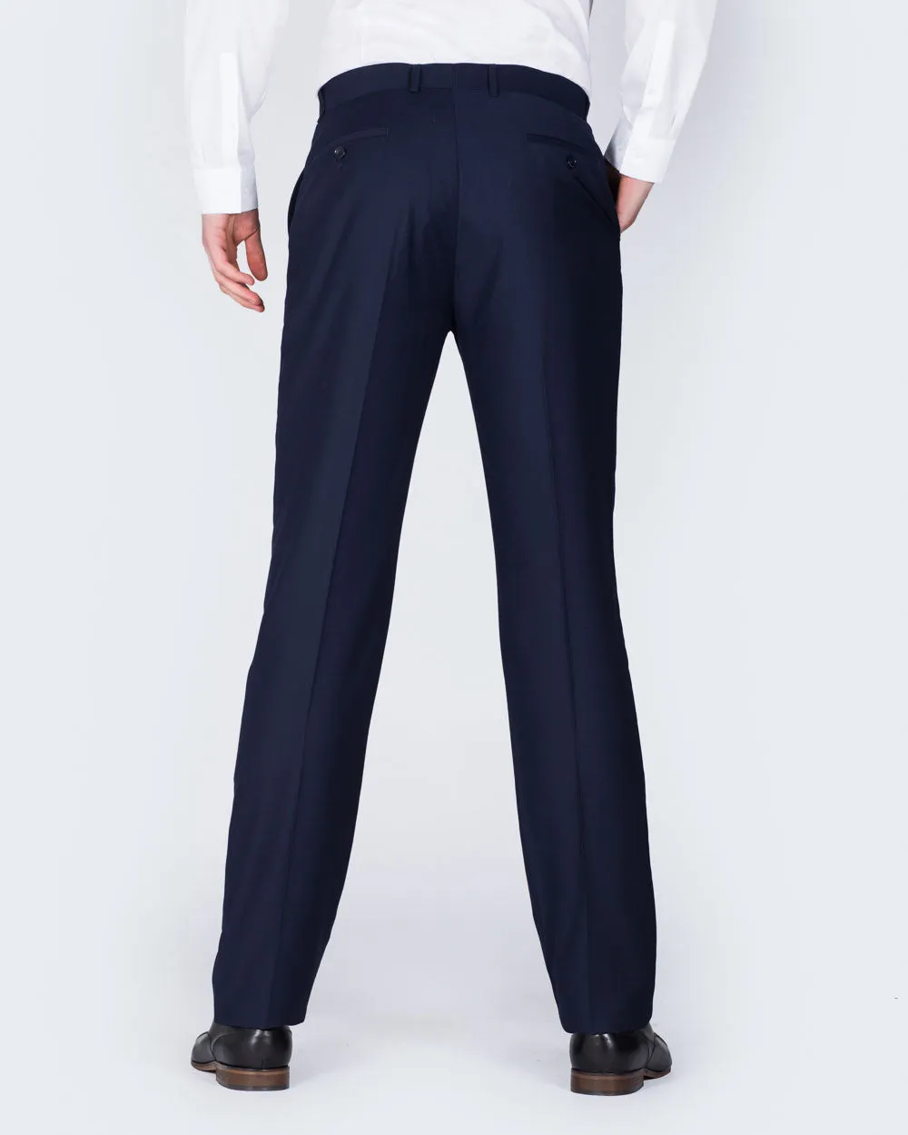 2t Regular Fit Tall Trousers (navy) petite fit