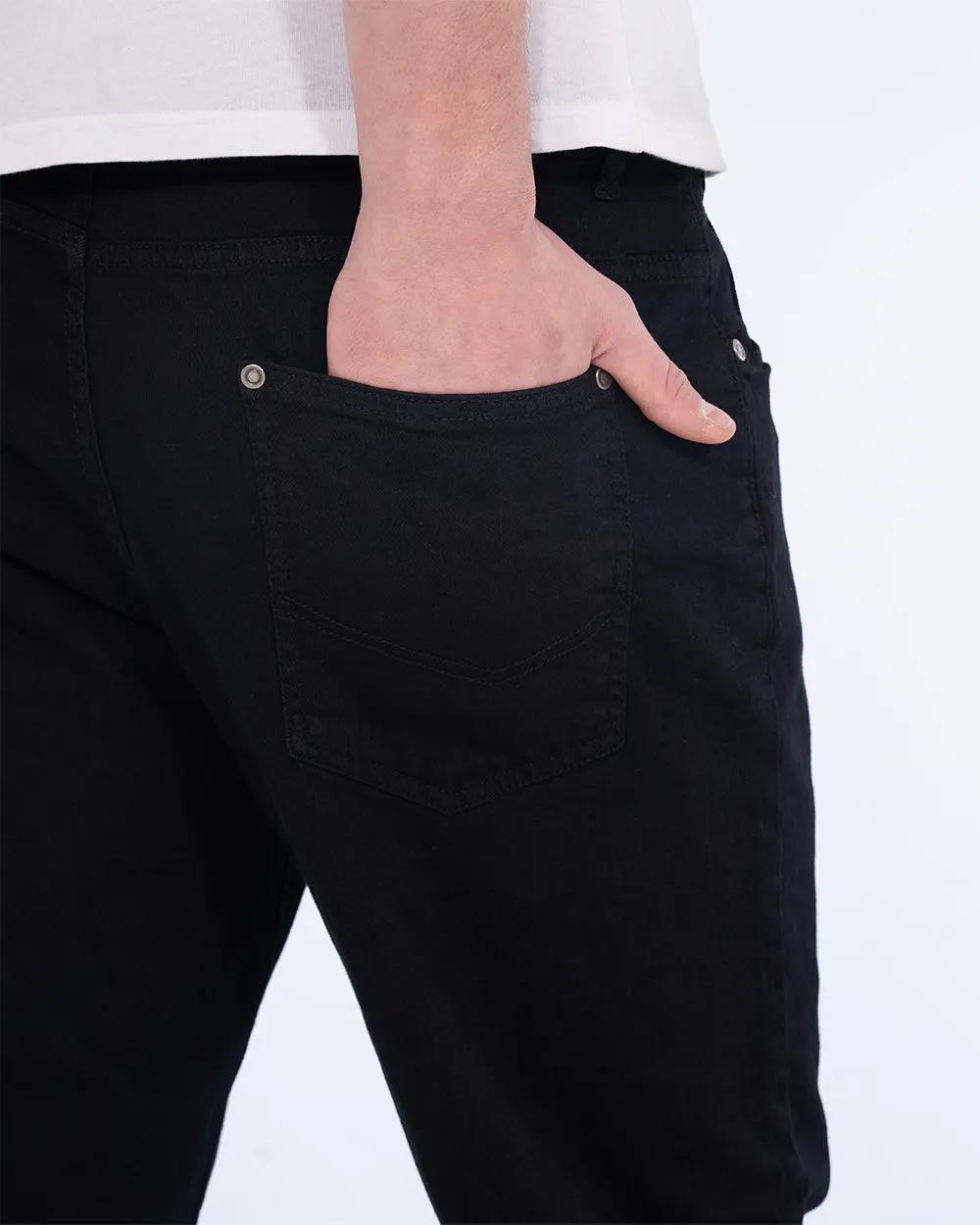 2t Rico Regular Fit Tall Jeans (black) trendy details
