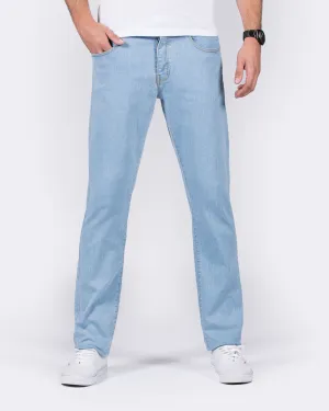 2t Rico Regular Fit Tall Jeans (ice blue) commute ready