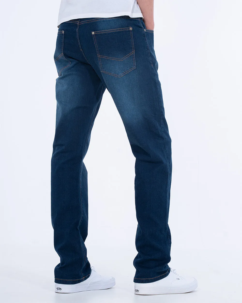 2t Rico Regular Fit Tall Jeans (mid wash) elegant slim