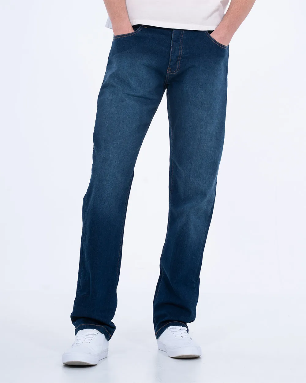 2t Rico Regular Fit Tall Jeans (mid wash) durable wear