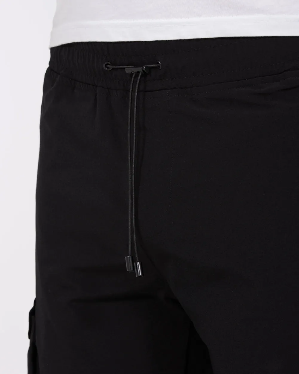 2t Roman Tall Utility Cargo Trousers (black) street vibe