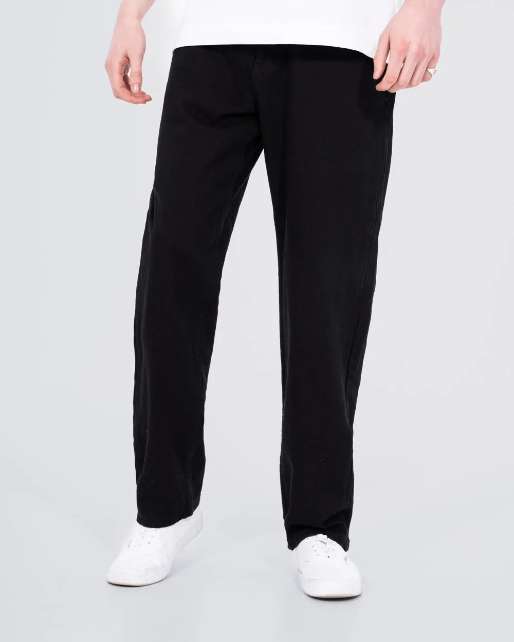 2t Ross Loose Fit Tall Jeans (black) sporty casual