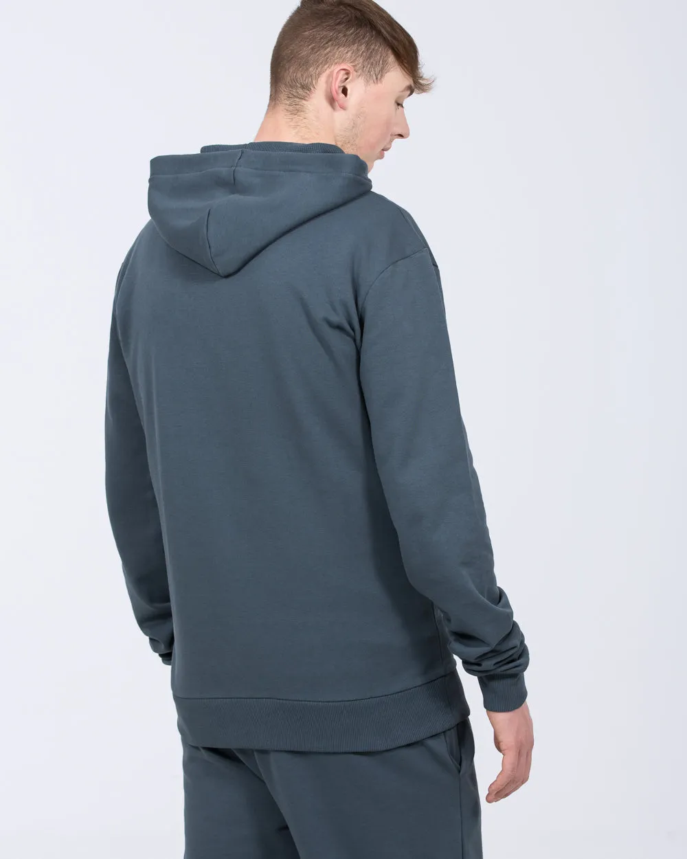2t Rowan Tall Regular Fit Pullover Hoodie (blue) long wear