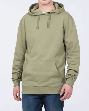 2t Rowan Tall Regular Fit Pullover Hoodie (sage) sleek lines