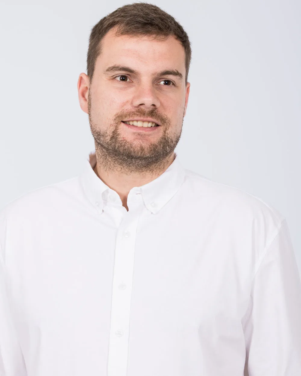 2t Russell Regular Fit Tall Oxford Shirt (white) High Street