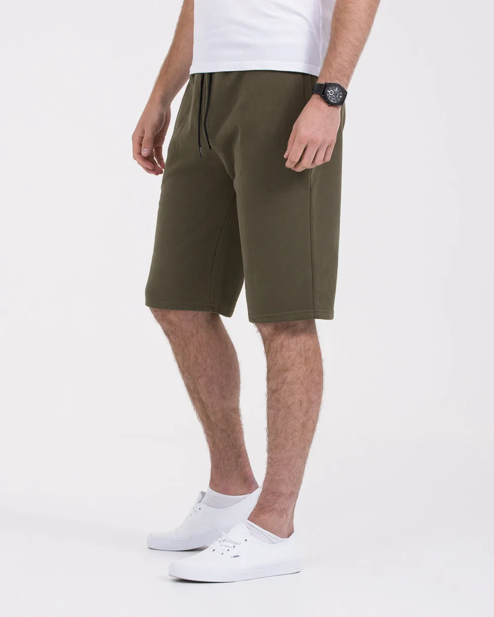 2t Ryan Tall Sweat Shorts (khaki) comfort versatile