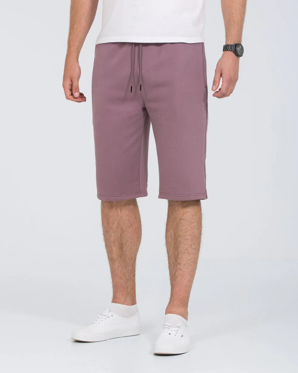 2t Ryan Tall Sweat Shorts (purple) variety match