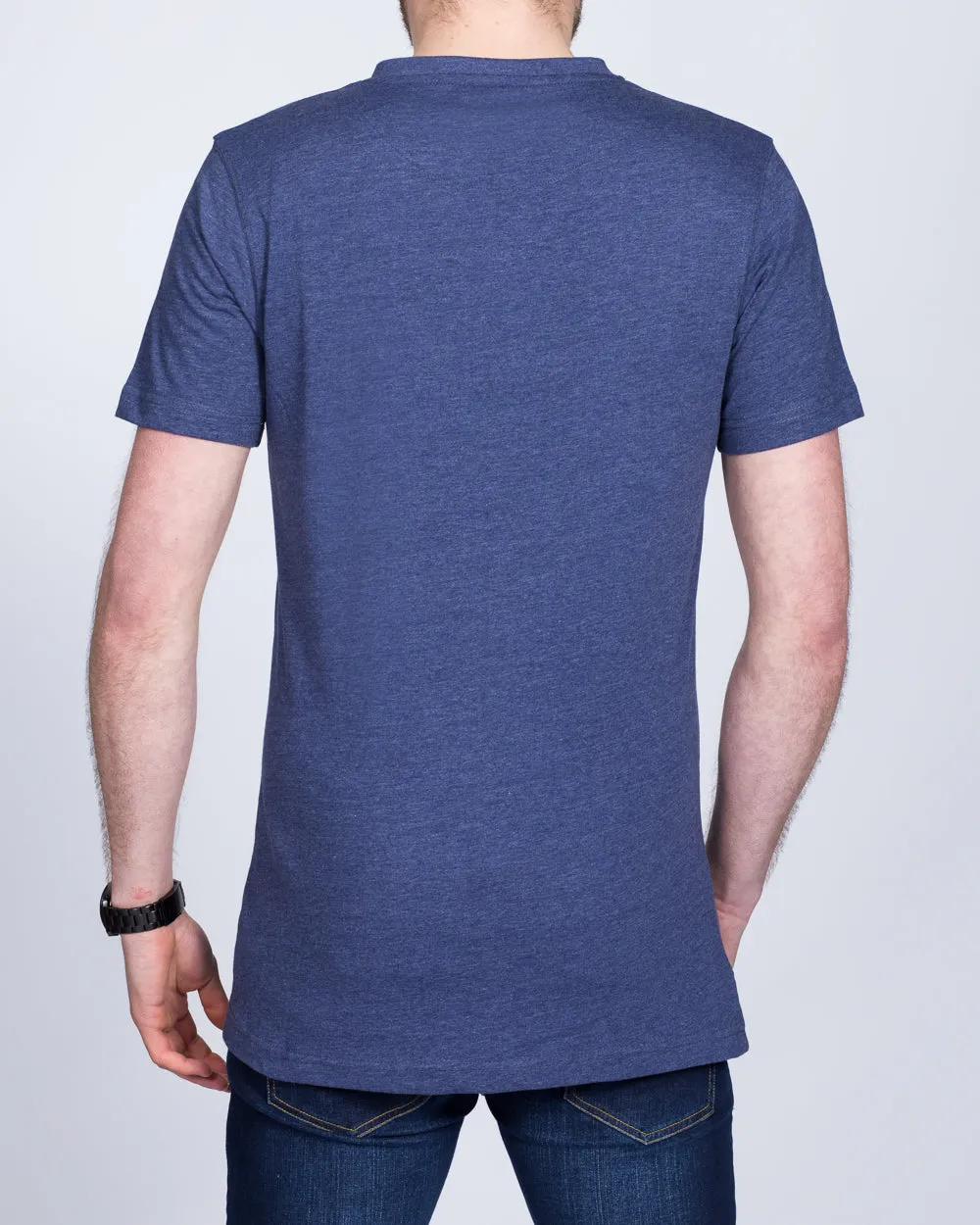 2t Samuel Tall V-Neck T-Shirt (indigo) mix mood