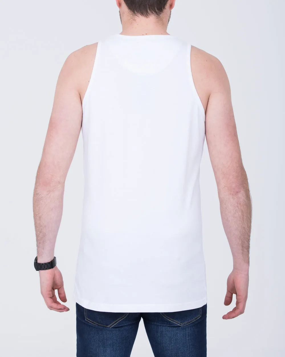 2t Samuel Tall Vest Top (white) calm tone