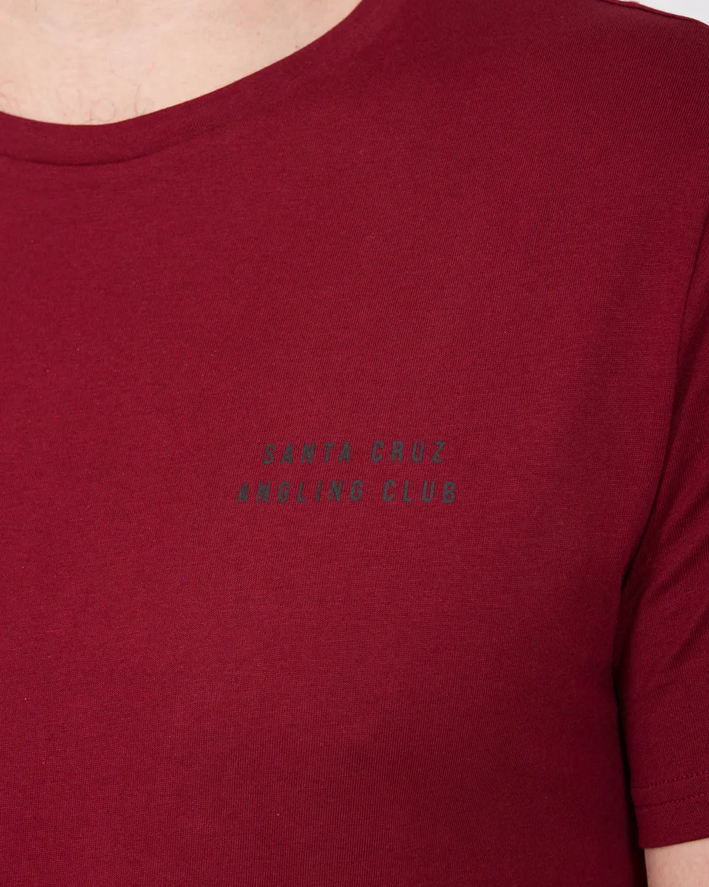 2t Santa Cruz Tall T-Shirt (burgundy) travel gear