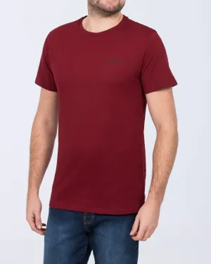 2t Santa Cruz Tall T-Shirt (burgundy) chill vibe