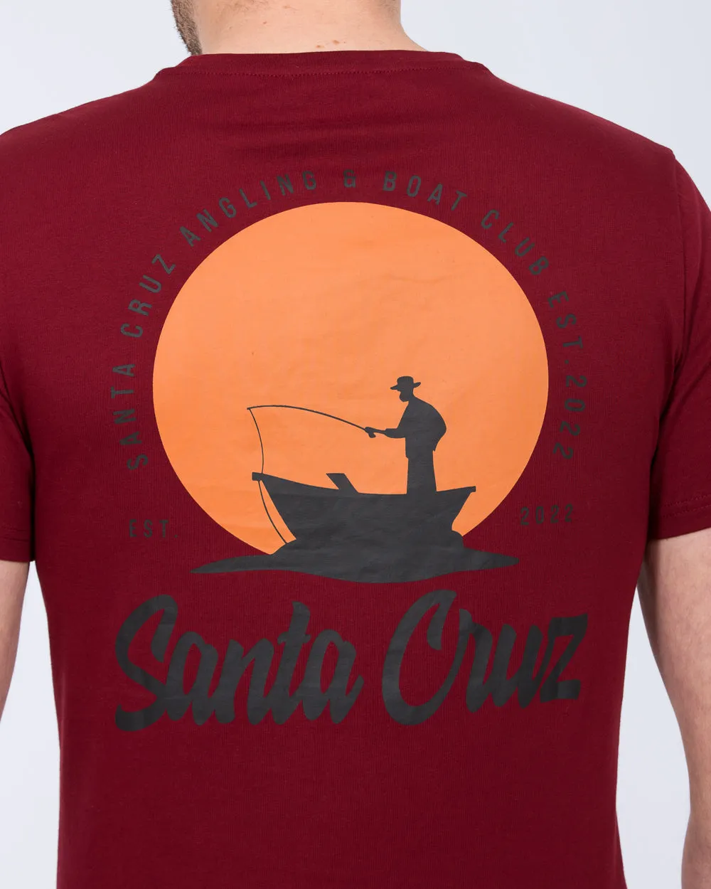 2t Santa Cruz Tall T-Shirt (burgundy) easy wear