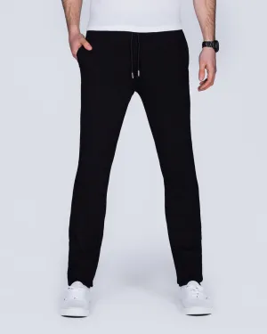 2t Scott Slim Fit Tall Sweat Pants (black) sport fashion.