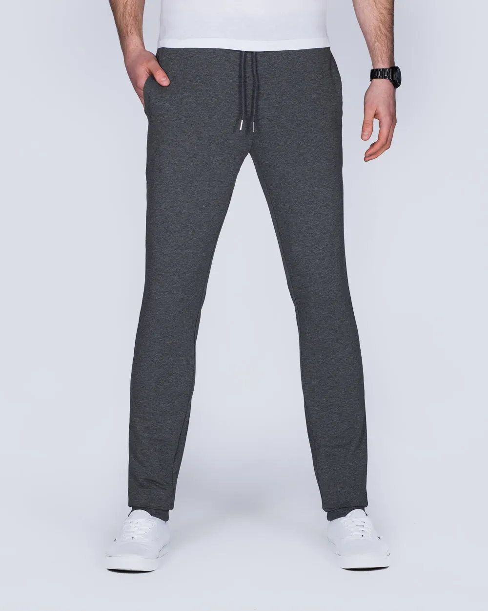 2t Scott Slim Fit Tall Sweat Pants (charcoal) durable comfort