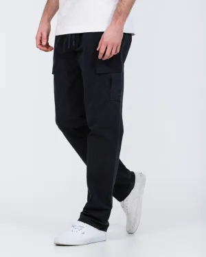 2t Shane Tall Regular Fit Ripstop Cargo Trousers (navy) boho style