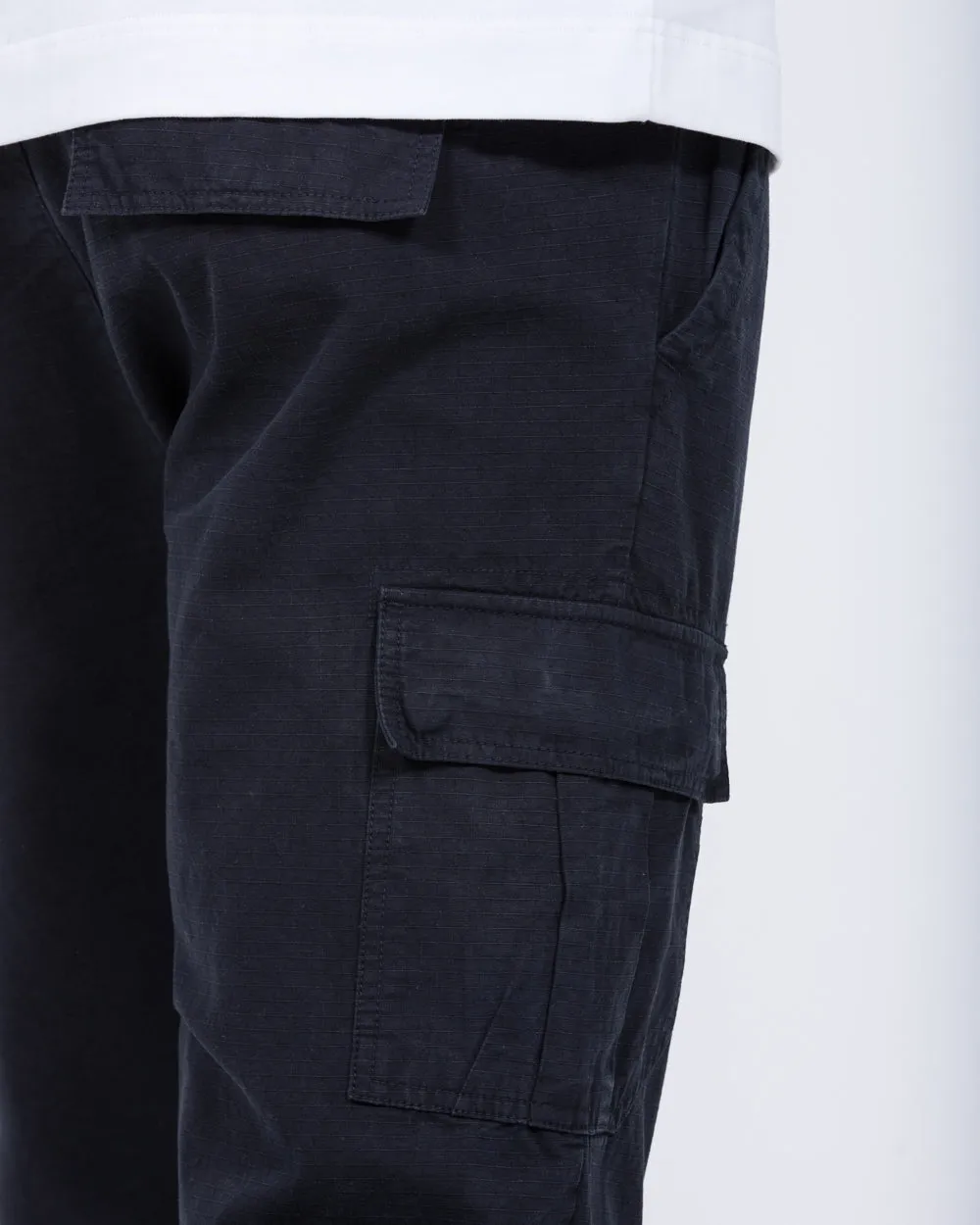 2t Shane Tall Regular Fit Ripstop Cargo Trousers (navy) all purpose