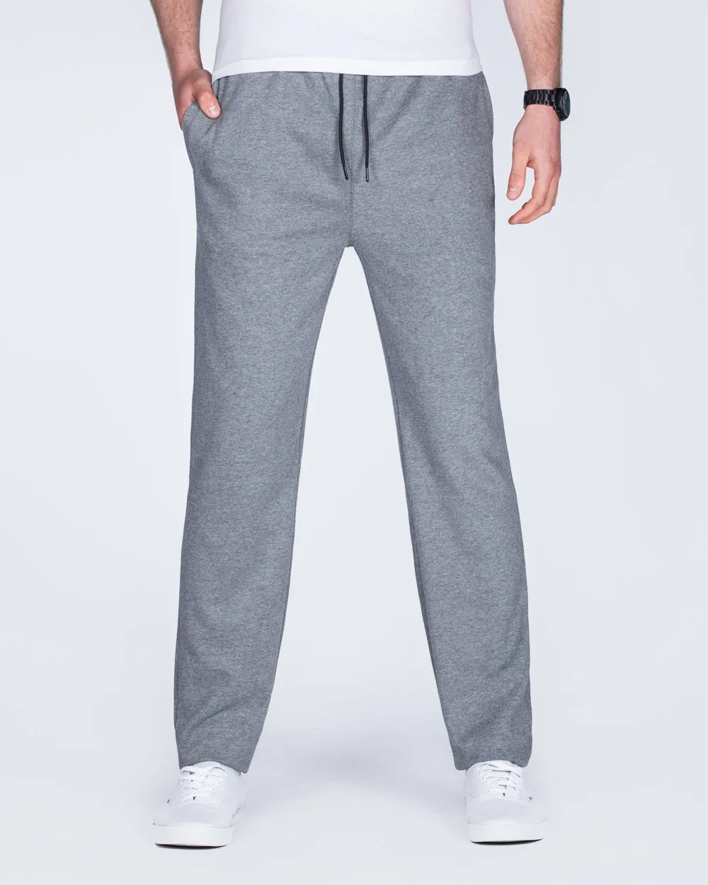 2t Shaun Regular Fit Tall Joggers (charcoal) minimalist