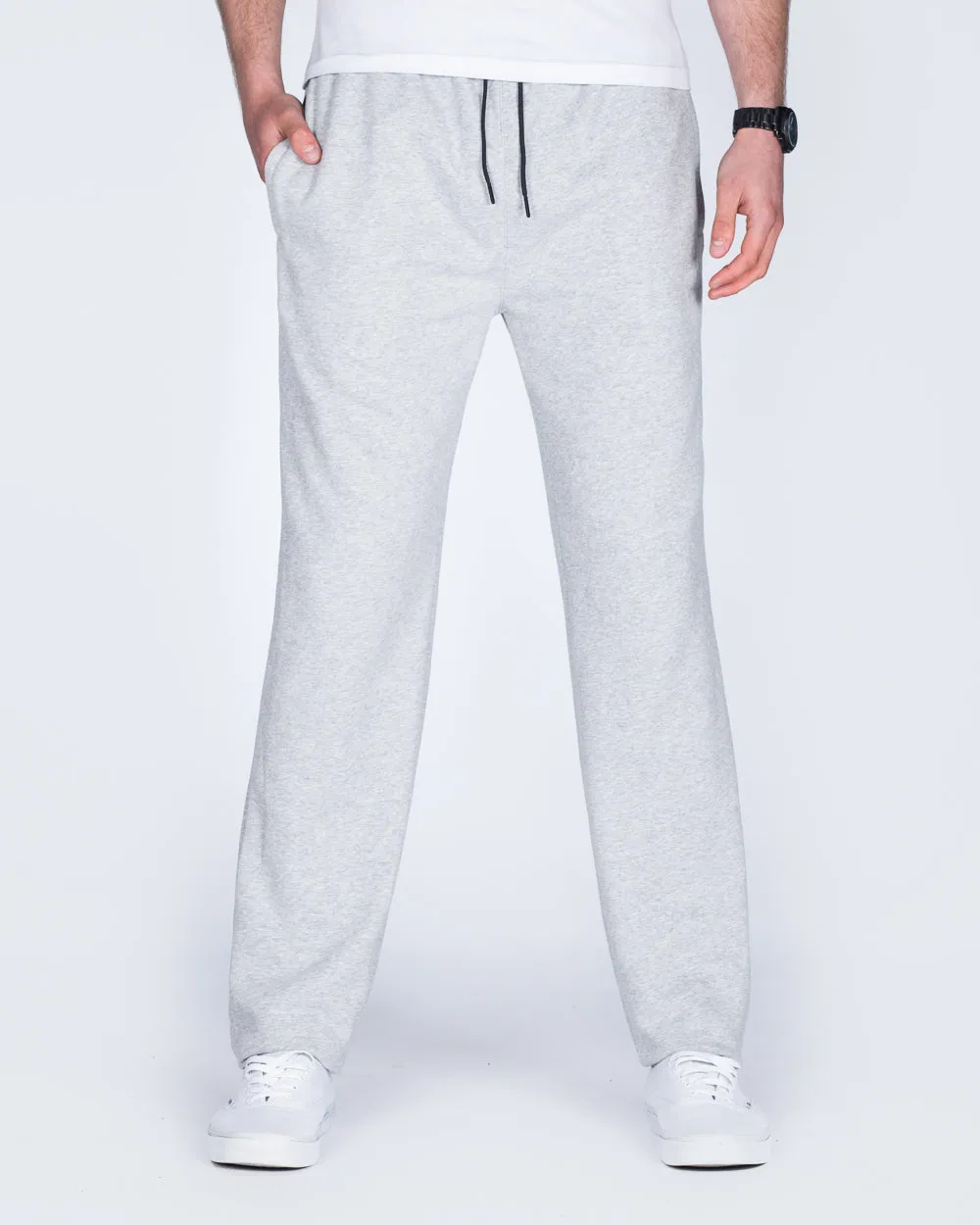 2t Shaun Regular Fit Tall Joggers (heather grey) urban trend