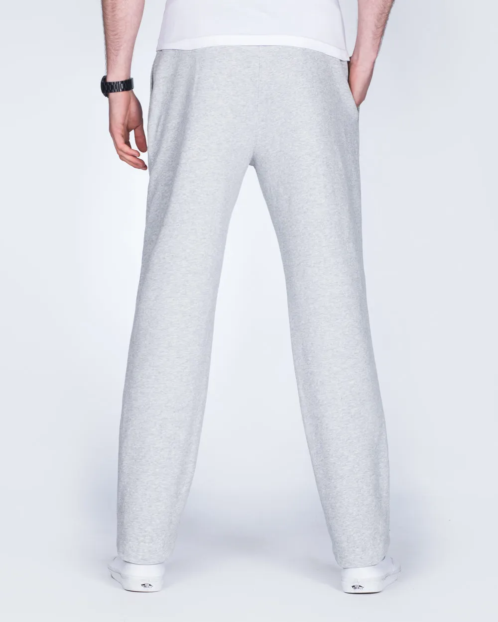 2t Shaun Regular Fit Tall Joggers (heather grey) stretch wear
