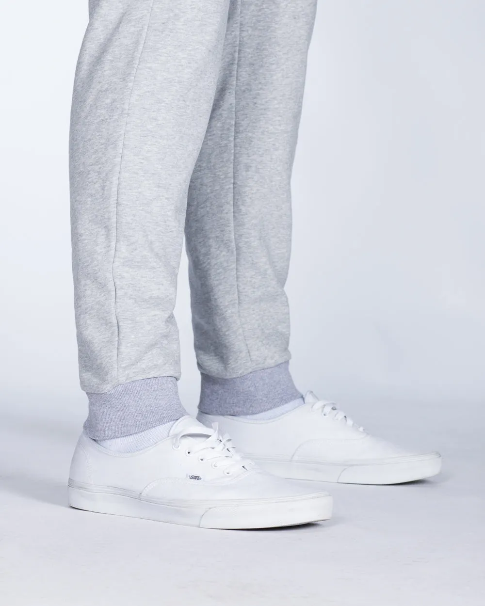 2t Shaun Regular Fit Tall Joggers (heather grey) elastic stitch