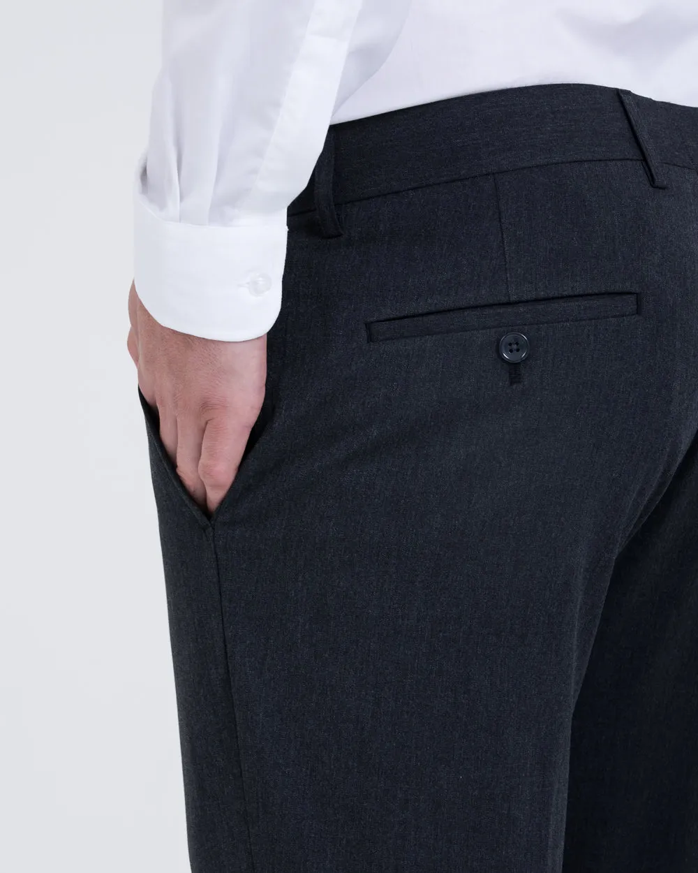 2t Skinny Fit Tall Trousers (charcoal) odor control