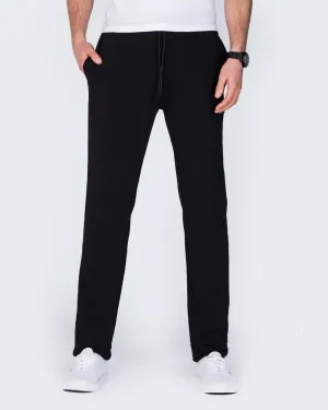 2t Slim Fit Open Hem Tall Joggers (black) durable match