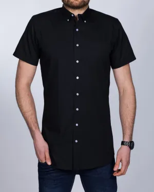 2t Slim Fit Short Sleeve Tall Shirt (black) City Stroll